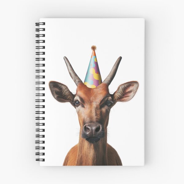 Item preview, Funny Bongo Wearing Birthday Party Hat designed and sold by LazyOwlStore.