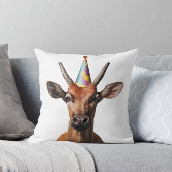 Item preview, Funny Bongo Wearing Birthday Party Hat designed and sold by LazyOwlStore.