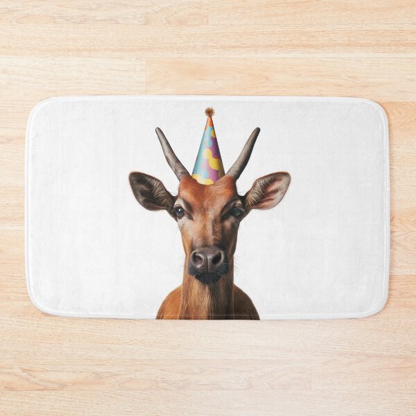 Item preview, Funny Bongo Wearing Birthday Party Hat designed and sold by LazyOwlStore.