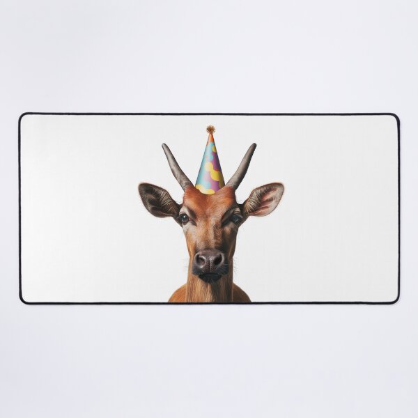 Item preview, Funny Bongo Wearing Birthday Party Hat designed and sold by LazyOwlStore.