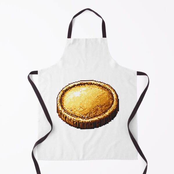 Item preview, Pixel Art: Pixelated Gold Coin designed and sold by bapupa.