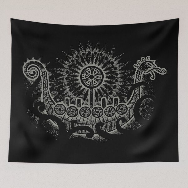 Item preview, Drakkar Celtic Knot Tattoo Style designed and sold by BassInstinct.