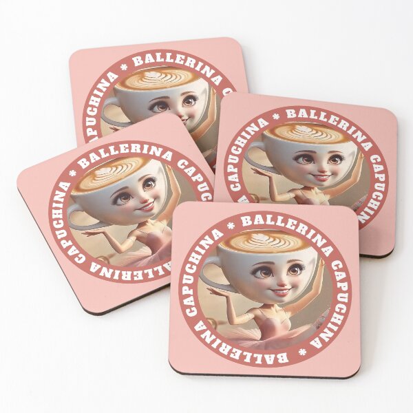 Item preview, Ballerina Capuccina (viral meme sensation) designed and sold by frikybomb.