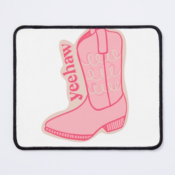 Item preview, Yeehaw Pink Cowgirl Boot designed and sold by Mabel Mae Collective.