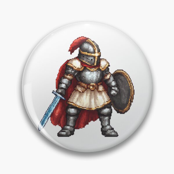 Item preview, Retro Pixel Art: 8-bit Knight designed and sold by bapupa.