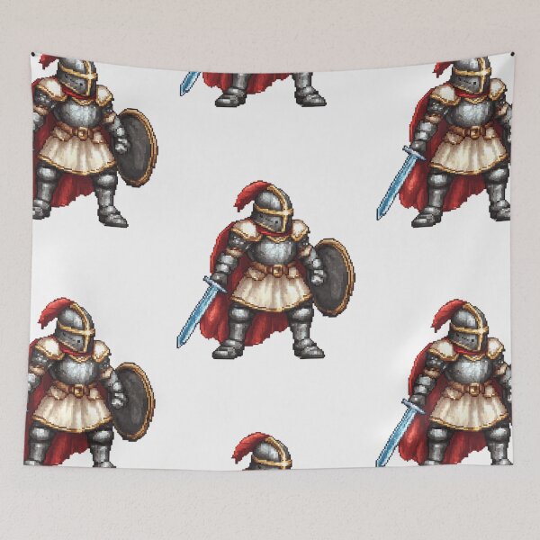 Item preview, Retro Pixel Art: 8-bit Knight designed and sold by bapupa.