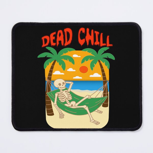 Item preview, Dead Chill | Funny Skeleton on Vacation Beach Shirt by DBSartdesigns designed and sold by DBSartdesigns.