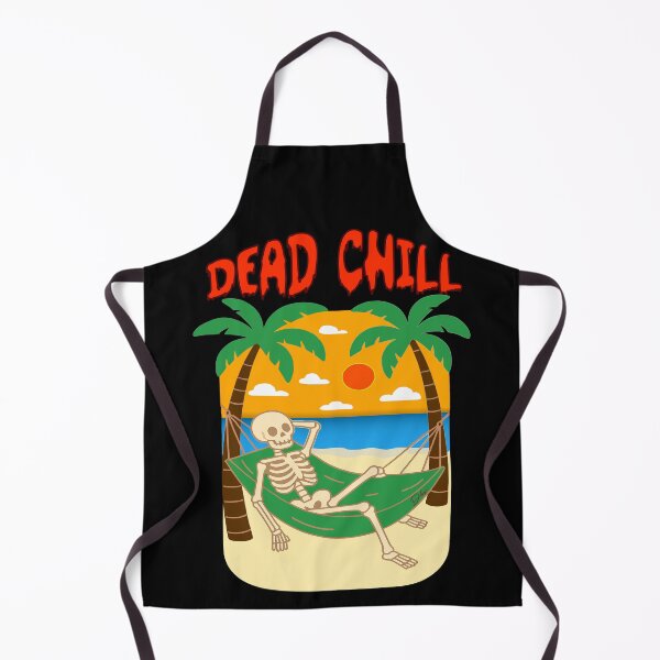 Item preview, Dead Chill | Funny Skeleton on Vacation Beach Shirt by DBSartdesigns designed and sold by DBSartdesigns.