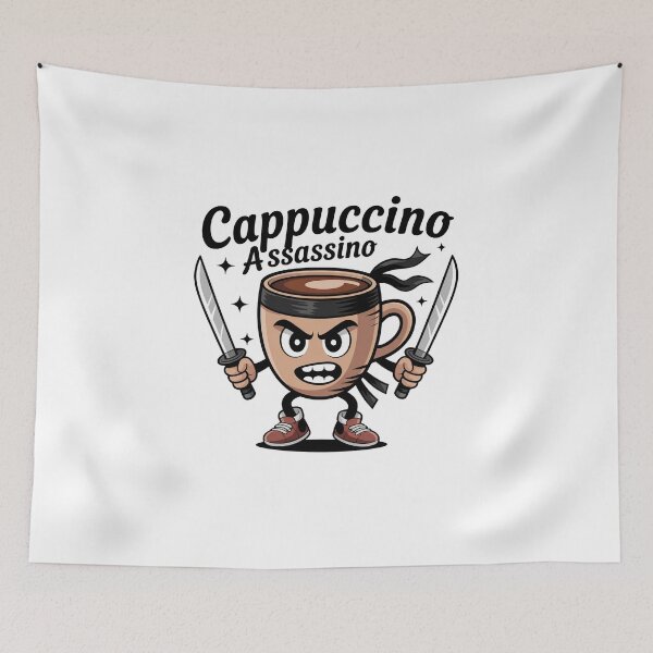 Item preview, cappuccino assassino designed and sold by MonkiFlipp.