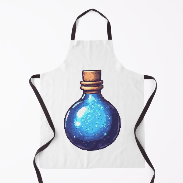 Item preview, Pixel Art: Pixelated Mana Potion designed and sold by bapupa.