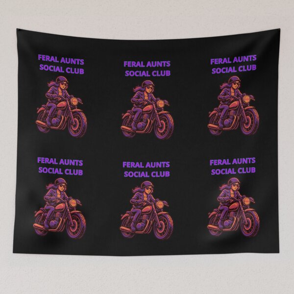 Item preview, Feral Aunts Social Club designed and sold by TrendsLook.
