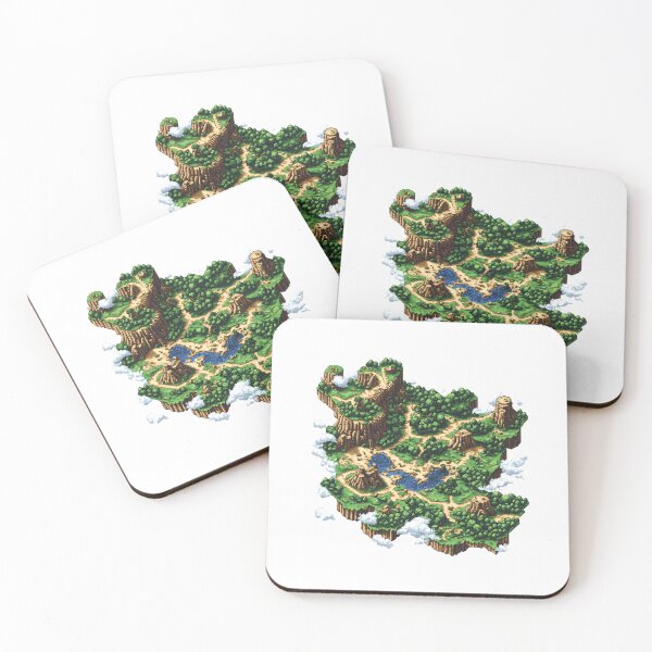 Item preview, Pixel Art: Pixelated Map designed and sold by bapupa.
