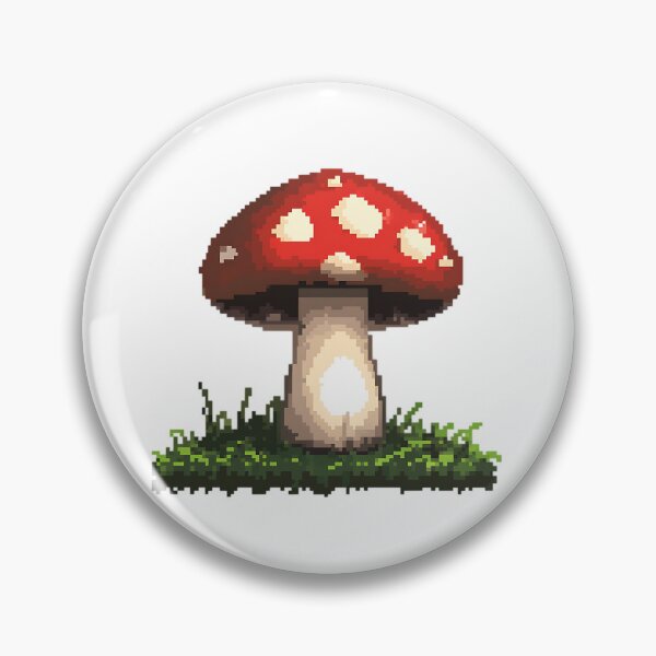 Item preview, Pixel Art Mushroom designed and sold by bapupa.