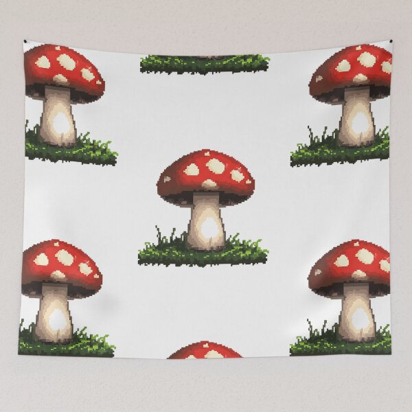 Item preview, Pixel Art Mushroom designed and sold by bapupa.