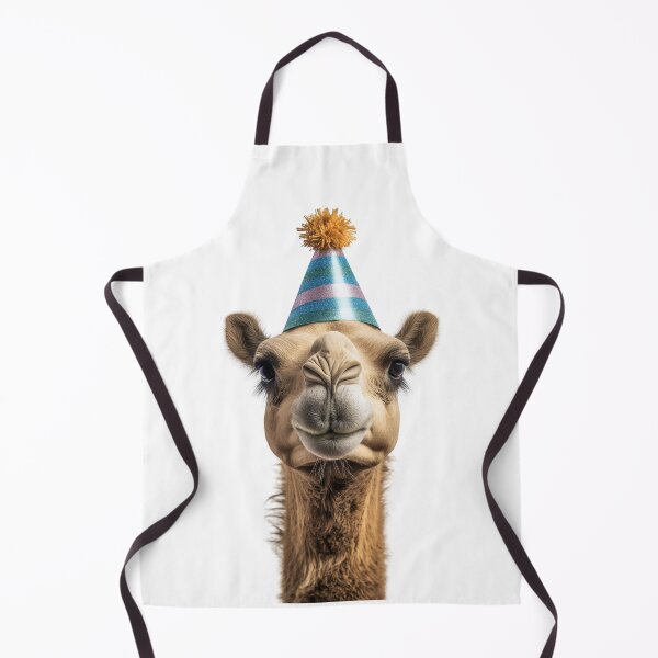 Item preview, Funny Camel Wearing Birthday Party Hat designed and sold by LazyOwlStore.
