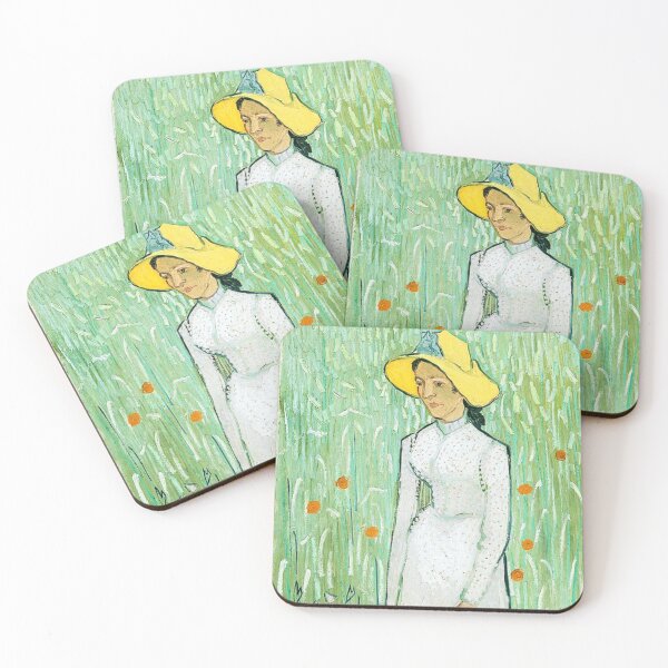 Item preview, Girl in White by Vincent Van Gogh designed and sold by CristalleLisa.