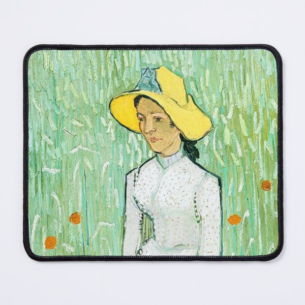 Item preview, Girl in White by Vincent Van Gogh designed and sold by CristalleLisa.