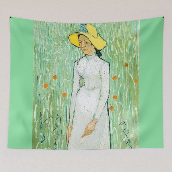 Item preview, Girl in White by Vincent Van Gogh designed and sold by CristalleLisa.