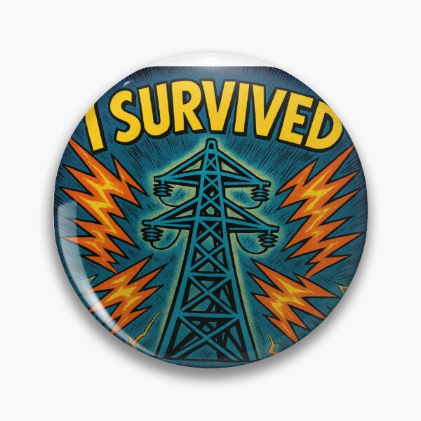 Item preview, I Survived Europe Power Blackout 2025  designed and sold by LookinFreshh.
