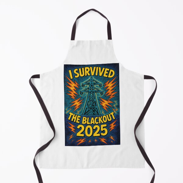 Item preview, I Survived Europe Power Blackout 2025  designed and sold by LookinFreshh.