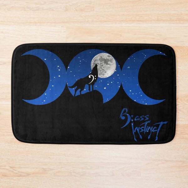 Item preview, Bass Instinct Triple Moon Wolf designed and sold by BassInstinct.