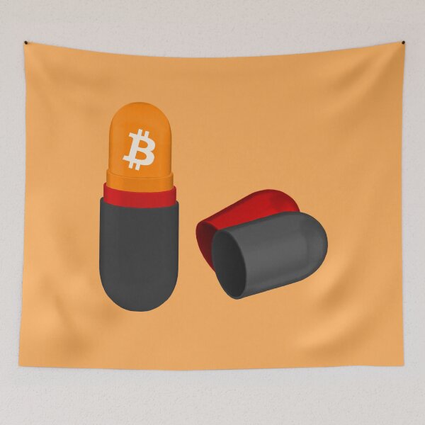 Item preview, Blackpilled Redpilled Orangepilled Gold Apricot designed and sold by OrangePilled.