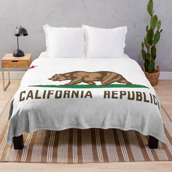 Item preview, California Republic Golden State Bear Banner Flag designed and sold by JohnnyVillas.