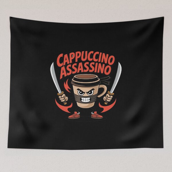 Item preview, cappuccino assassino designed and sold by MonkiFlipp.