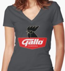 Gallo Cerveza - Meilleure bière au Guatemala Amérique centrale T-shirt col V femme