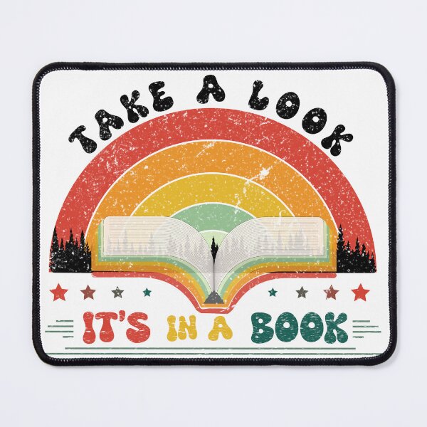Item preview, Take a Look, It's in a Book T-Shirt – Vintage Aesthetic Reading Shirt for Book Lovers designed and sold by SultanKing.