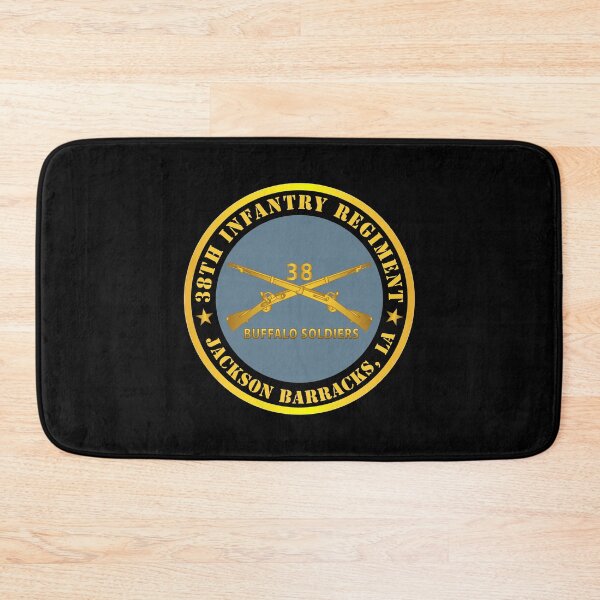 Item preview, Army - 38th Infantry Regiment - Buffalo Soldiers - Jackson Barracks, LA w Inf Branch designed and sold by Military Insignia Products.