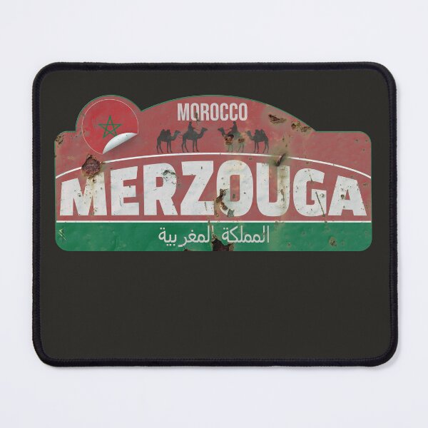 Item preview, Merzouga Morocco Sahara Overland Sticker T-Shirt 01 designed and sold by OuterShellUK.