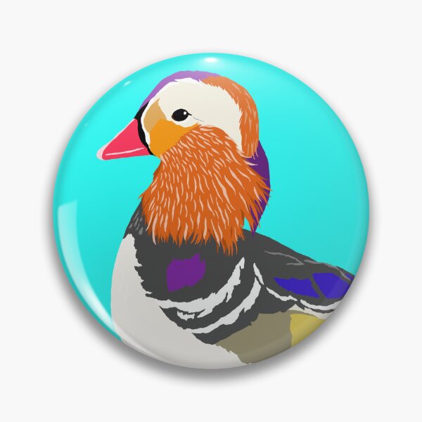 Item preview, Cute Mandarin Duck designed and sold by TiffinByLK.