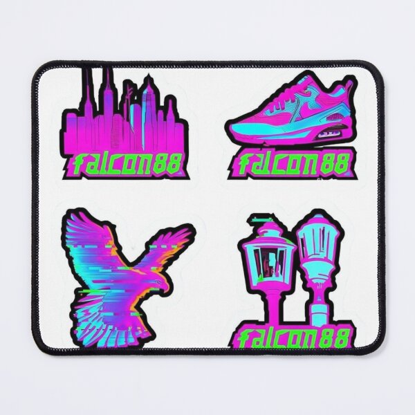 Item preview, Neon Sticker Pack Sample designed and sold by Imaginarium of Chaos falcon88 .