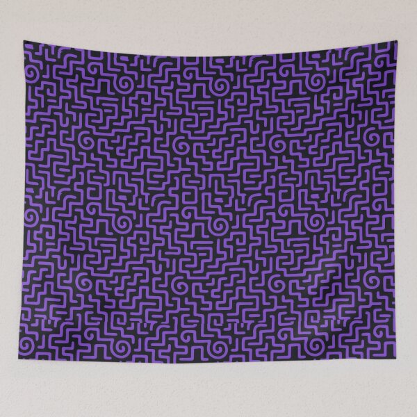 Item preview, Purple Maze designed and sold by Zenvo.