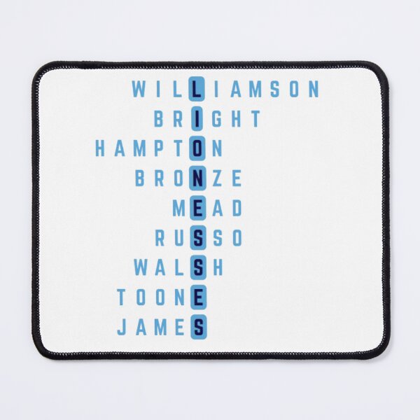 Item preview, England Lionesses' Surnames (Blue2) designed and sold by JCdidthis.