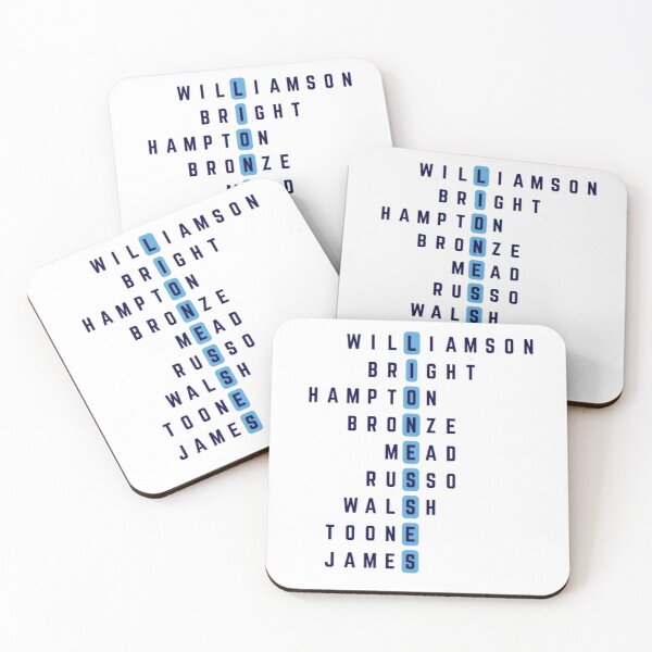 Item preview, England Lionesses' Surnames (Blue) designed and sold by JCdidthis.