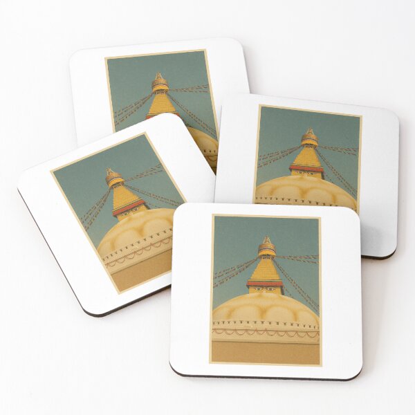 Item preview, Buddha Stupa Kathmandu designed and sold by Eclectic Wanderer .