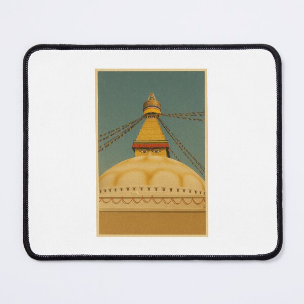 Item preview, Buddha Stupa Kathmandu designed and sold by Eclectic Wanderer .