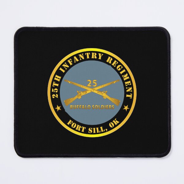 Item preview, Army - 25th Infantry Regiment - Fort Sill, OK - Buffalo Soldiers w Inf Branch designed and sold by Military Insignia Products.