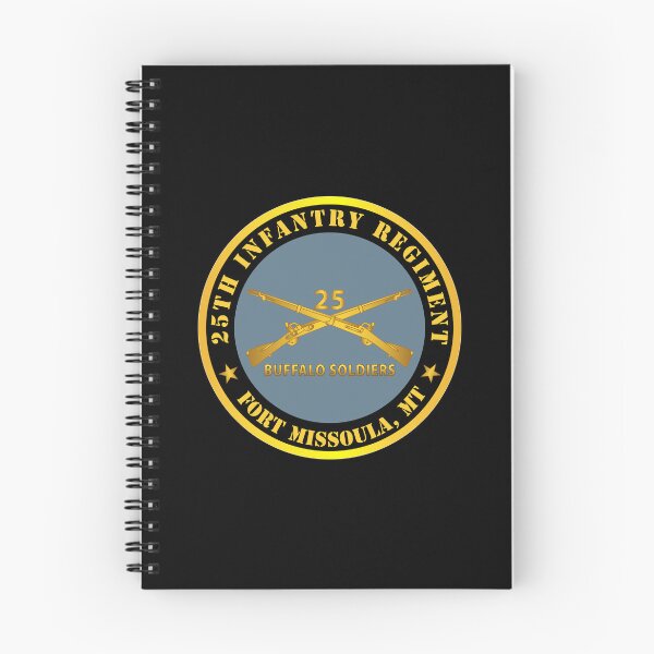 Item preview, Army - 25th Infantry Regiment - Fort Missoula, MT - Buffalo Soldiers w Inf Branch designed and sold by Military Insignia Products.