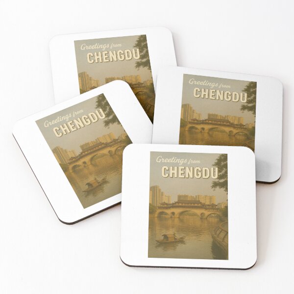 Item preview, Greetings From Chengdu designed and sold by Eclectic Wanderer .