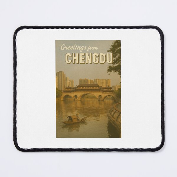 Item preview, Greetings From Chengdu designed and sold by Eclectic Wanderer .