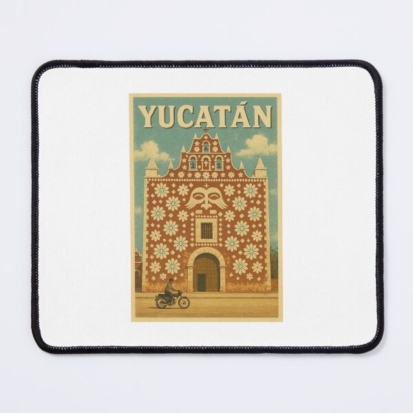 Item preview, Yucatan Church designed and sold by Eclectic Wanderer .