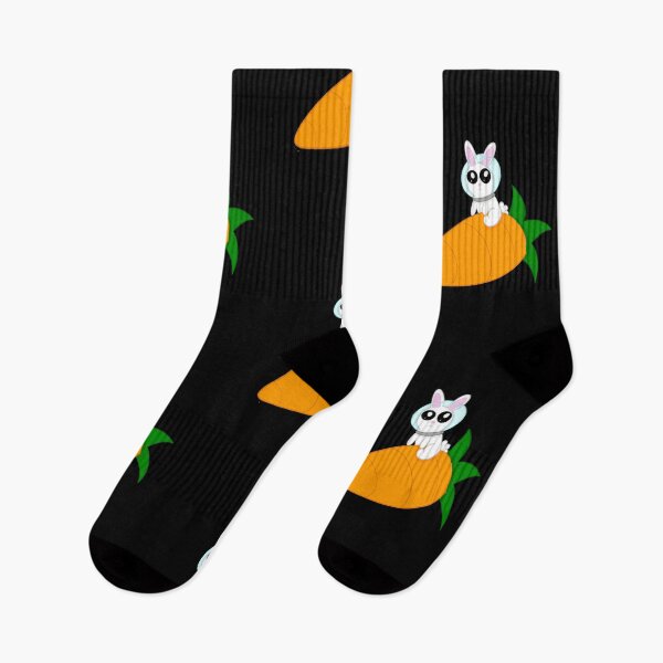 Item preview, Rocket rabbit black background designed and sold by CreationsByFey.