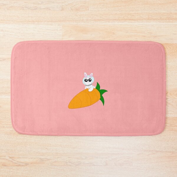 Item preview, Rocket rabbit red background designed and sold by CreationsByFey.