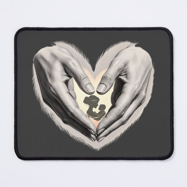 Item preview, Save Life Heart Hands Mother & Baby Design designed and sold by TestudoDesign.