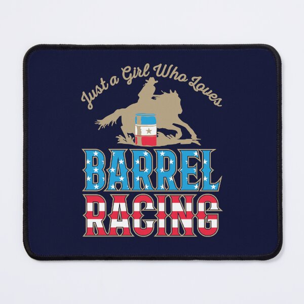 Item preview, Just A Girl Who Loves Barrel Racing designed and sold by jaygo.