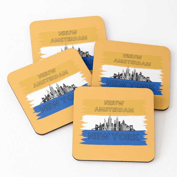 Item preview, New York Skyline – Dutch Heritage Colors designed and sold by MarioWorksHQ.