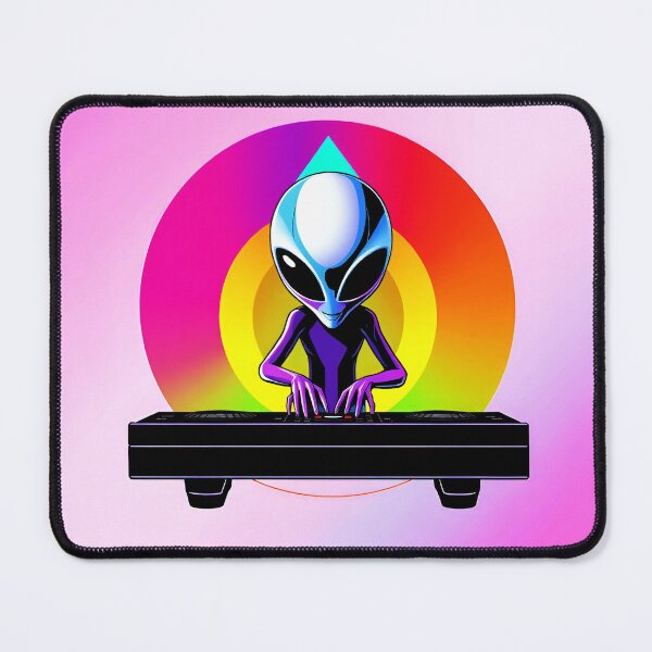 Item preview, Alien DJ designed and sold by TheDarkArtRoom.